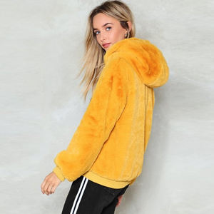 Sudadera con Capucha para Mujer, Estilo Y2K, Nueva Moda, Corte Regular, Cuello Redondo, Hombros Caídos, Informal, Transpirable, para Invierno - Product Image 4