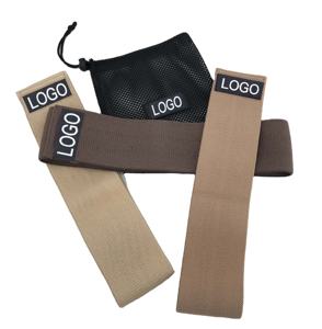 Custom Strength Yoga Power Booty Fitness Fabric Loop <b>Resistance</b> <b>Bands</b> - Product Image 4