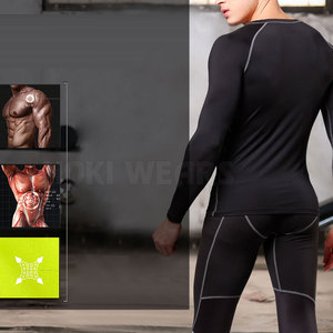 Ropa Deportiva de Alta Calidad, Conjuntos de Compresión para Hombre, Marca Privada, Conjuntos de Compresión Personalizados en Venta - Product Image 4