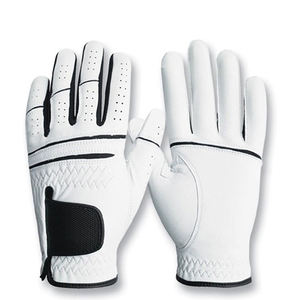 Guantes de Golf para Hombre, Mano Derecha, Dedos Completos, Blancos, con Logotipo Personalizado, Transpirables, de Cuero Genuino Suave, Venta al Por Mayor de Fábrica - Product Image 3