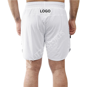 Pantalones cortos deportivos de calle para hombre, de secado rápido y que absorbe la humedad, ecológicos, para gimnasio, Yoga, ropa para correr, listos para enviar - Product Image 6