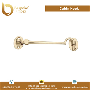 Véritable crochet de cabine en laiton de haute qualité de 100mm du vendeur pour les commandes en gros - Product Image 2