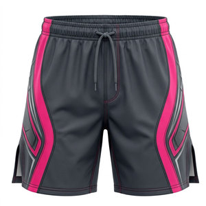 Shorts de combat personnalisés pour l'entraînement en équipe et la compétition, tissu extensible, séchage rapide, coupe confortable pour les arts martiaux, MMA, boxe - Product Image 1