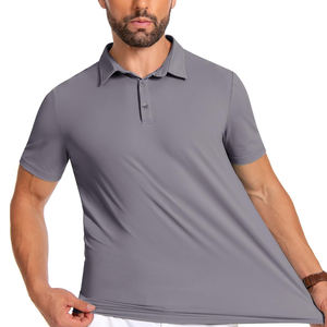 Camiseta Polo de Moda Casual de Verano, Diseño Personalizado de Tu Propia Marca, Venta Caliente, Color Sólido, Estilo Vintage, Poliéster - Product Image 3