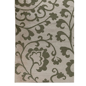 อินดัสบาร์ Adwv-13017 พรมขนสัตว์วิสโคสสีเขียวลายดอกไม้ พรมปูพื้นห้องโถงสำหรับตกแต่งห้องนั่งเล่นในบ้าน 10 มม. - Product Image 4