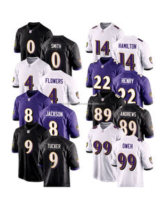 Maillots de sport respirants, maillot de football américain, impression par transfert thermique, 100% polyester, évacuation de l'humidité, anti-UV, séchage rapide - Product Image 2