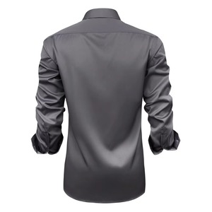 OEM Men's High Quality Casual <b>Shirts</b> Full Sleeve Breathable Real <b>Leather</b> with Waterproof Feature Comfortable Winter Clothing - Product Image 2