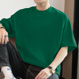 Camiseta de manga corta cómoda informal para hombre 100% algodón cuello redondo estilo juvenil con patrón de letras - Product Image 6