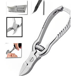 Coupe-ongles incarnés robuste à ressort unique ACTION pour podiatres, coupe-ongles épais, pince à ongles pour manucure et pédicure - Product Image 4