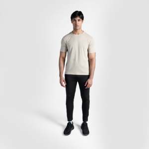 เสื้อยืดชายสีเบจใส่ได้ตลอดวัน - Product Image 4