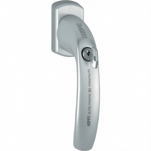 HOPPE 0810SVS/U10 Manija de Aluminio de 32 mm para Ventanas, Colección New York, Color Natural, Bloqueable, para Persianas, Cortinas y Contraventanas - Product Image 3