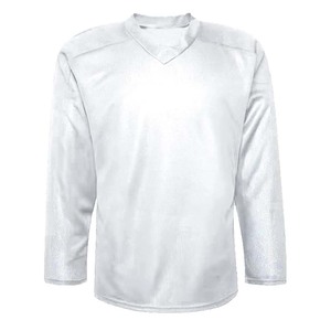 Camisetas de hockey sobre hielo personalizadas OEM, venta al por mayor, calidad profesional, impresión por sublimación, tela duradera, uniformes de equipo profesional de secado rápido - Product Image 5