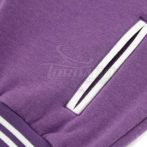 Haute qualité 100% coton Lettermen vestes pour hommes Design Unique à capuche col montant nouveauté High Street pour la saison de printemps - Product Image 5