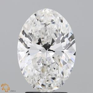IGI 3,16 CT Oval Cut Lab Grown Diamond Loose para anillo G Color VS1 Clarity Lab Diamond Eco Friendly Diamond Loose para ella - Product Image 1