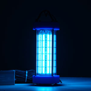 ไฟ LED สีเขียวใต้น้ำ 800W สำหรับการเลี้ยงปลาแซลมอนและปลา  แบบกันน้ำสองชั้น IP68 อุปกรณ์ตกปลาหมึก - Product Image 3