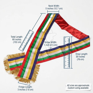 Banda de Graduación de Tela Suave de Primera Calidad al Por Mayor, la Más Vendida, con Opciones de Tamaño Personalizado para Graduados - Product Image 3