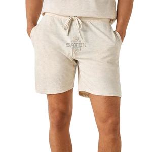 Conjunto de Camiseta y Pantalones Cortos de Verano para Hombre, Corte Regular, Diseño Nuevo, Color Sólido, Manga Corta, 100% Algodón, Dos Piezas, Transpirable, con Bolsillos - Product Image 6