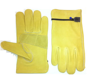 Guantes de Trabajo de Invierno de Cuero con Forro Polar, Duraderos, Resistentes a Pinchazos y Abrasión, de Piel de Vaca, Extra Grandes, Personalizados para Hombre, PK - Product Image 6