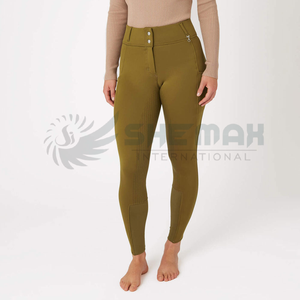 Culottes pour femmes Design personnalisé multicolore Spandex Polyester équitation Jodhpurs & culottes à bas prix à vendre - Product Image 3