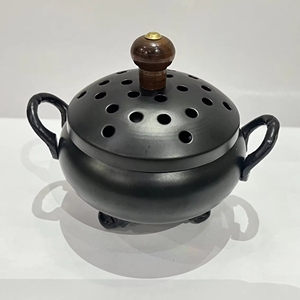 Juego de 2 soportes para varitas de incienso de alta demanda, aspecto Premium, decoración de oficina y hogar, quemador de incienso de Metal de forma redonda Bakhoor - Product Image 4