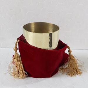 โหลเทียนทองเหลืองสีทองภาชนะทองเหลืองบริสุทธิ์สำหรับทำเทียนขวดโหลสำหรับเทียนหอมมีกลิ่นหอม - Product Image 4