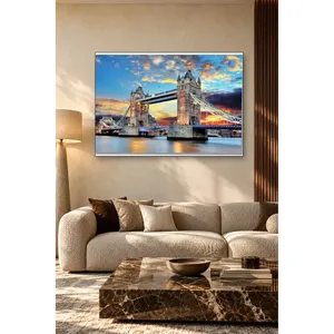 Impresión en lienzo del Puente de la Torre de Londres al atardecer de Fida - Product Image 4
