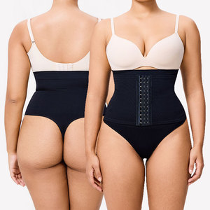 Seamless Control Body Shaper Thin Body <b>Shaping</b> Shapewear Adjustable High Waist Slimming Panties Corset <b>Bodysuit</b> Type - Product Image 6