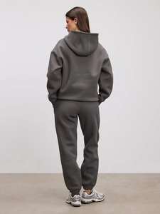 Ensemble de survêtement décontracté unisexe, sweat-shirt et pantalon, en molleton doux, vêtements de sport pour la salle de sport et le style de rue - Product Image 2