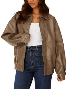 Factory Price Women's Stylish Genuine Leather Jacket <b>Winter</b> Windproof with Cotton Filling <b>Decoration</b> - Product Image 1