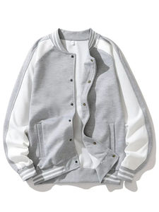 Chaqueta Varsity Premium para Hombre, Logotipo Personalizado, Lona Resistente, Forro de Lana Transpirable para Invierno, Hecha en Pakistán - Product Image 6