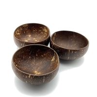 Cuencos de coco pulido para hacer velas o juegos de cuencos para batidos Juegos de regalo ecológicos orgánicos al por mayor a granel