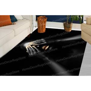 Printed <b>Rug</b>: Ethnic Patterned African Woman Design,Luxury <b>Velvet</b> <b>Rug</b> - Product Image 3