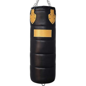 Premium Boxing Punching Heavy <b>Bag</b> PU Leather Heavy Hitter Boxing Training <b>Hanging</b> <b>Bag</b> With Customers Logo and Designs - Product Image 5