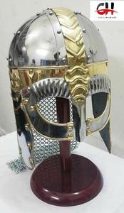 Casque d'Halloween, casque médiéval viking, armure normande, casque d'armure par Calvin Handicraft - Product Image 5