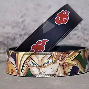 เข็มขัดยกน้ำหนักหนังวัวคุณภาพสูง หัวเข็มขัดแบบกำหนดเอง รองรับหลังอย่างดี ไม่ลื่น ระบายอากาศได้ดี เหมาะสำหรับทุกเพศ ใช้ในการแข่งขัน - Product Image 4