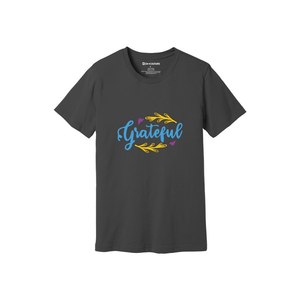 Camiseta de algodón 100% con temas de bondad, estampado de estilo informal, 12 opciones de color, 160-180, colocación de diseño personalizable GSM pesado - Product Image 3