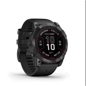 Montre connectée GPS Fenix-8 Pro authentique, neuve, 47 mm/51 mm, AMOLED, multisports, saphir, titane, bracelet orange/Graphite, en gros - Product Image 5