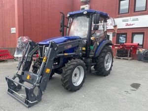 Tracteur agricole Lovol 504 M. avec chargeur frontal 4x4, moteur diesel, pour labour, plantation et récolte efficaces. - Product Image 5