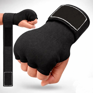 ถุงมือแบบครึ่งนิ้วพร้อมผ้าพันมือแบบปรับได้ สะดวกสบาย - Product Image 1