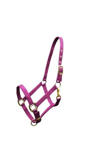 Licol de cheval en Nylon Durable confortable réglable solide formation collier d'équitation professionnel licou en vrac fournitures équestres - Product Image 3