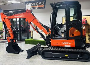 Equipo de Movimiento de Tierras de Alta Calidad, Miniexcavadora Kubota U35-4 de 3.5 Toneladas Lista para Enviar - Product Image 5