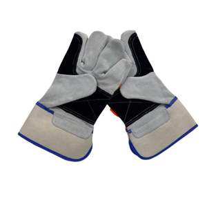 Gants de gréement Gants de sécurité économiques Gants de travail haute visibilité de meilleure qualité Cuir synthétique - Product Image 3