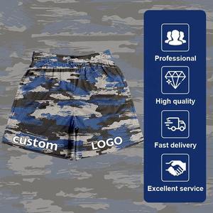 Short pour homme en polyester double couche sublimé de camouflage personnalisé de haute qualité Service OEM en maille respirante à séchage rapide - Product Image 6