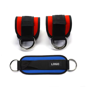 Good Quality Custom Logo Gym Cable Machine <b>Work</b> Out <b>Belt</b> Neoprene Material Ankle Straps Durable Adjustable Non-Slip Hot Sale - Product Image 3