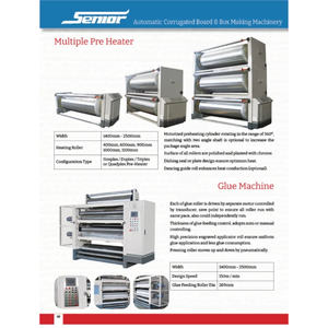 Línea de Producción Automática Industrial de Cartón para Plantas de Corte Rotatorio y Corrugado de 4 Barras - Product Image 5