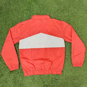 Ensemble survêtement coupe-vent homme tendance de qualité supérieure, coupe décontractée, respirant, imperméable, imprimé peau de mouton, couleur unie - Product Image 2