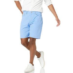 Pantalones Cortos Casuales para Hombre, Talla Grande, Cintura Elástica, Lona Sólida, Secado Rápido, Transpirables, para Entrenamiento, Venta Directa de Fábrica - Product Image 1