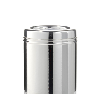 Contemporaneo porta vino secchiello ghiaccio in metallo placcato argento eco-friendly per feste Made in Italy Glacette - Product Image 3