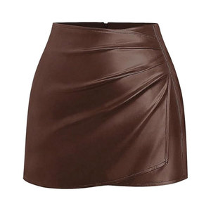 Jupes en cuir véritable élégantes pour femmes, design moulant, matière douce et durable, confortables pour une utilisation décontractée - Product Image 1