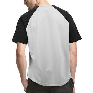 Jersey de béisbol abotonado personalizado para hombre y mujer, transpirable, de secado rápido, antibacteriano, personalizable, uniforme deportivo de Hip Hop - Product Image 3